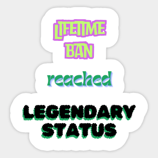 Banned Sticker